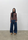 Nishi Basic Wide Denim Pants
