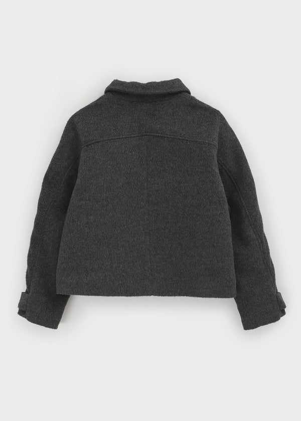 Kasha Double Button Short Coat (2 Oz)