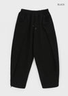 (UNISEX) Byak Pintuck Balloon Two-Way Banding Pants