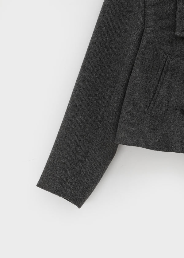 Selnu Double Button Short Coat