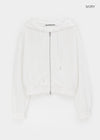 [B-BASIC] Airsweat Sudadera con Capucha de Corte Suelto y Cremallera