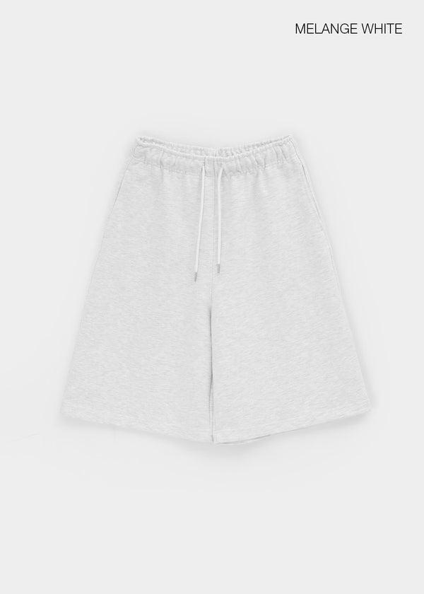 [B-BASIC] กางเกงขาสั้นผ้าฝ้ายหนาแบบเบอร์มิวด้า