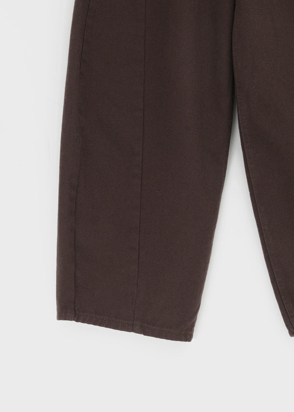 Hohen Button Curve Fleece Wide Pants