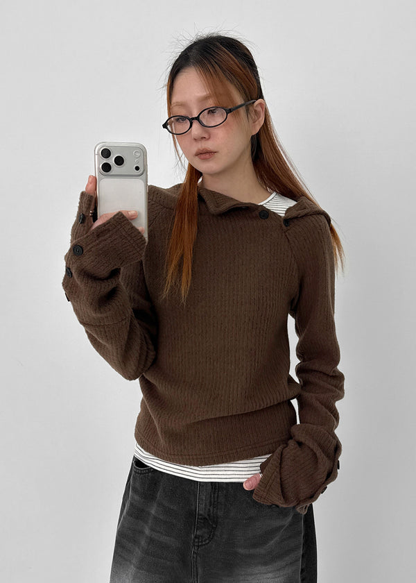 Maoton Washed Wide Denim Pants