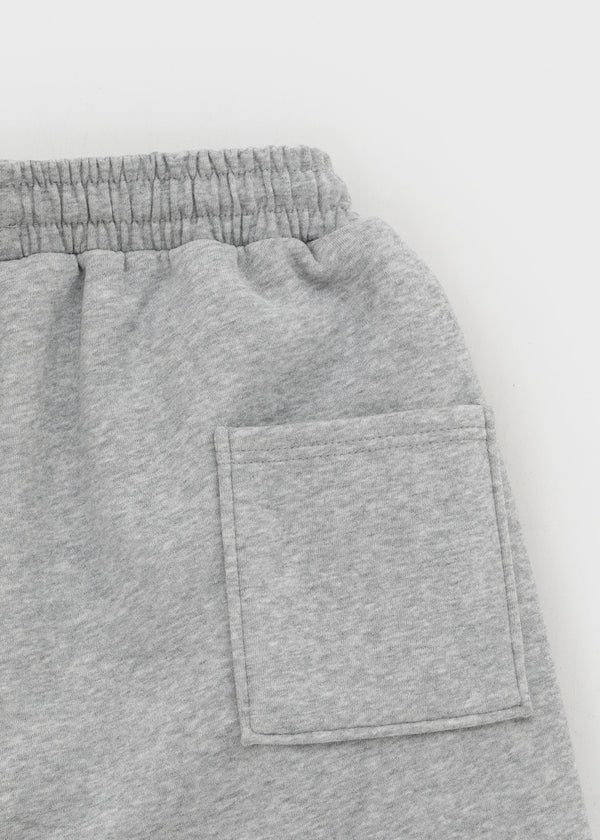 (UNISEX) Penut Incision Fleece Balloon Two-way Pants