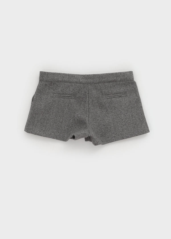 Poring Wool Shorts