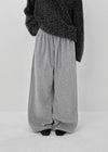 Melo Fleece Wide Two-way Pants (Set Available)