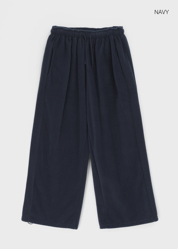 Melo Fleece Wide Two-way Pants (Set Available)