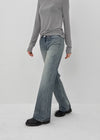 Mauvet bootcut denim pants