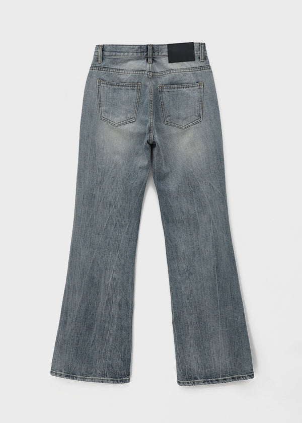 Mauvet bootcut denim pants