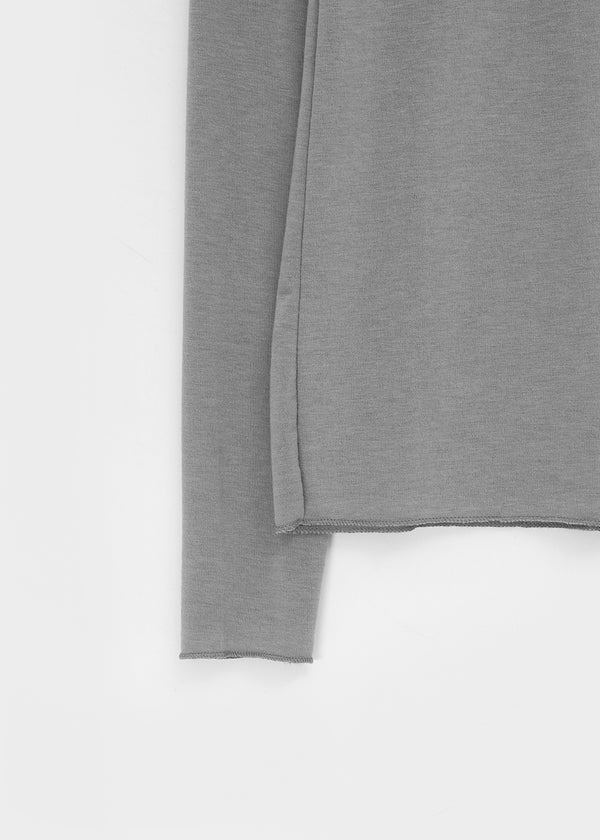 Moteng Basic Round Long Sleeve T-shirt