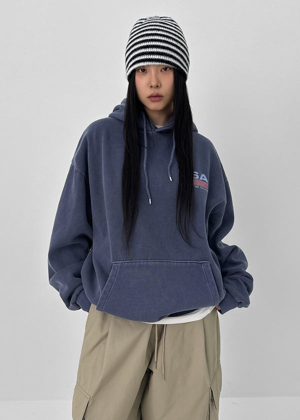 (UNISEX) Sob Napping Pigment Hoodie