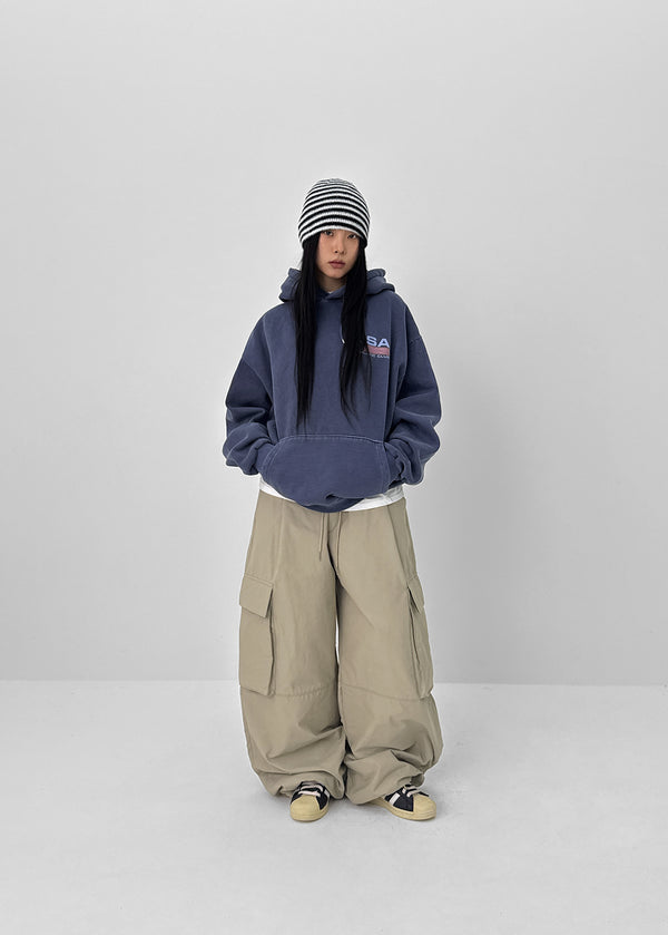 (UNISEX) Sob Napping Pigment Hoodie