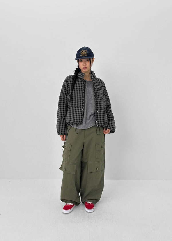 Oren Check Wellon Padding