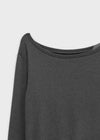 Berah Off-shoulder Long-sleeved T-shirt