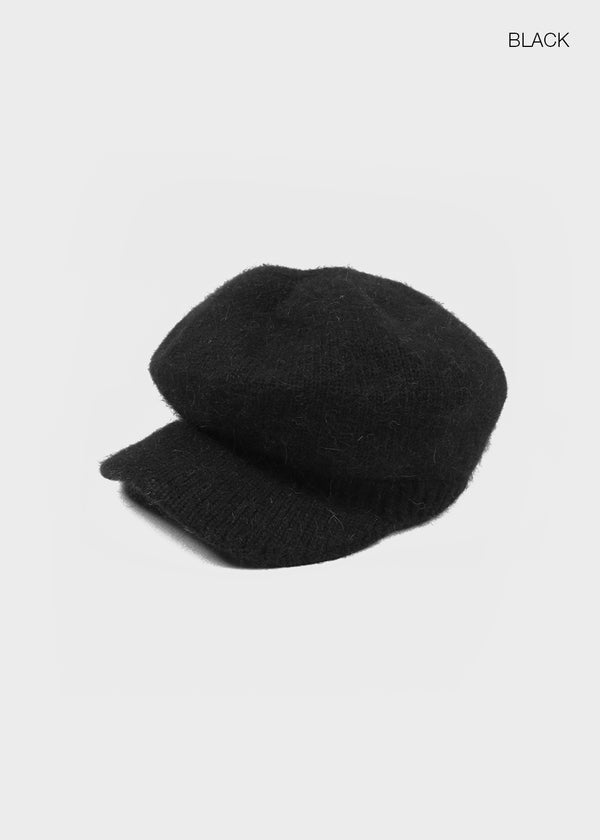 Angel Knit Newsboy Cap Angora 60%