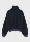 Melo Fleece High Neck Zip-up (Set Available)