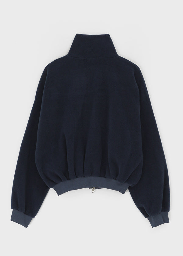 Melo Fleece High Neck Zip-up (Set Available)