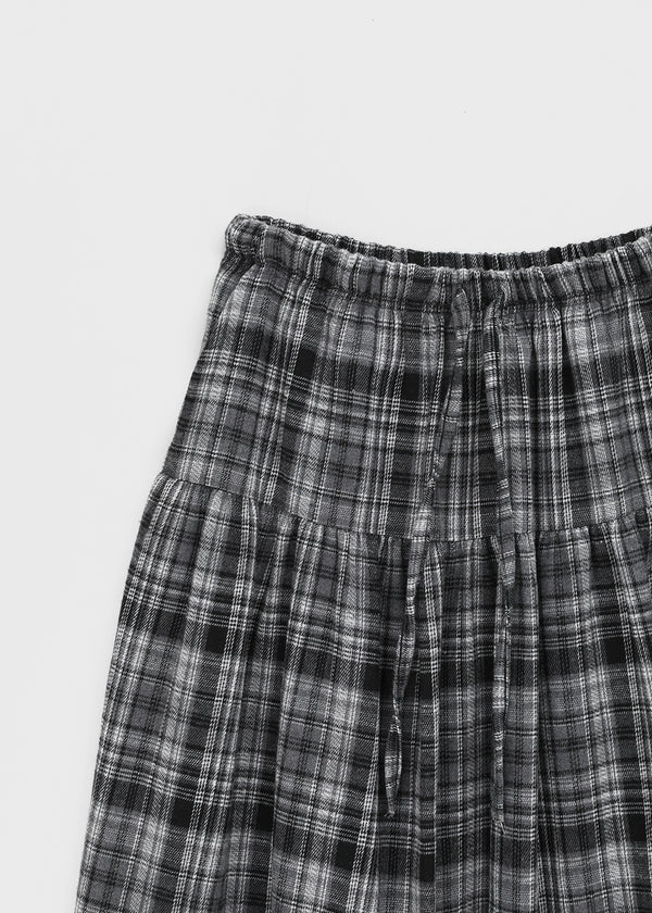 Aor Check Cancan Long Skirt