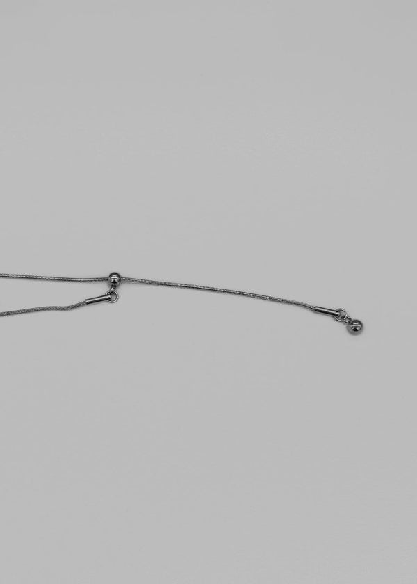 Lake Circle Ball Drop Necklace