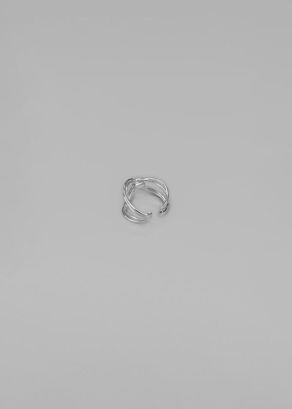 (SILVER 925) Chandel Twist Open Ring