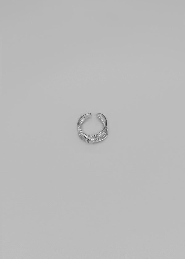 (SILVER 925) Chandel Twist Open Ring