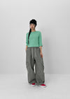 (UNISEX) Ar Cargo Wide String Pants