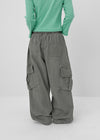(UNISEX) Ar Cargo Wide String Pants