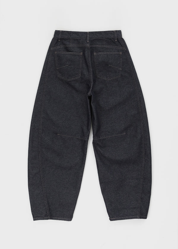Yellr Non-fade Balloon Wide Denim Pants