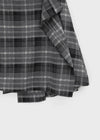 Cionel Check Wrap Midi Skirt