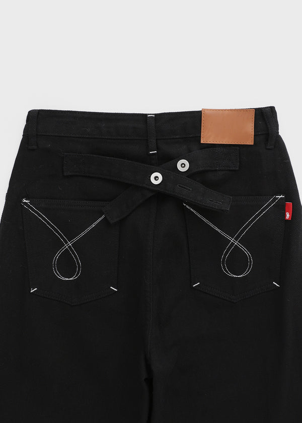 Hansding Bijo Folding Wide Cotton Pants (Fleece Ver.)