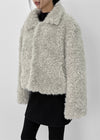 Royche Collar Fur Jacket