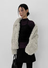 Royche Collar Fur Jacket