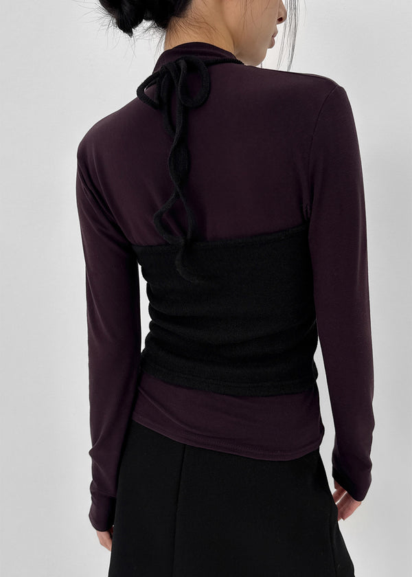 Kuheton Fleece Halter Sleeveless