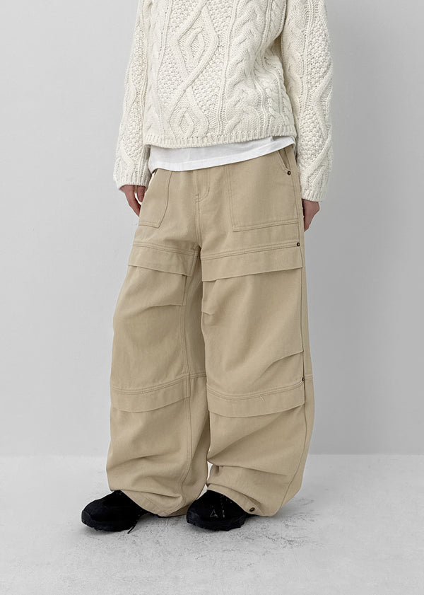Miao Cut Wide Pants