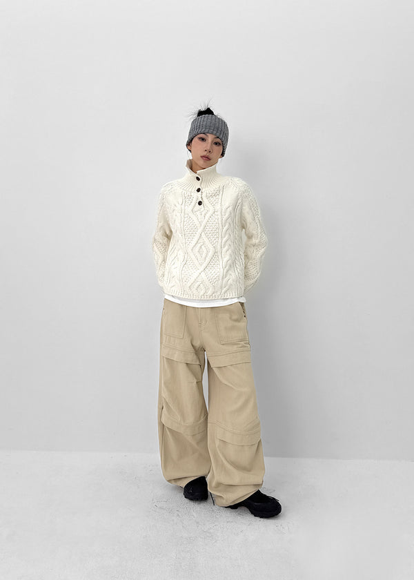 Miao Cut Wide Pants