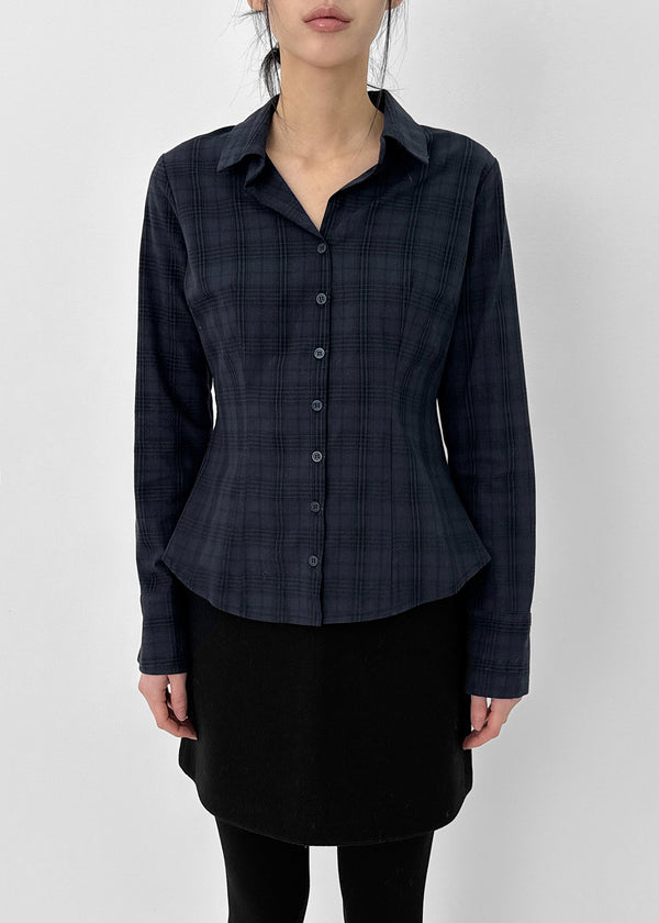 Norby Check Slim Shirt
