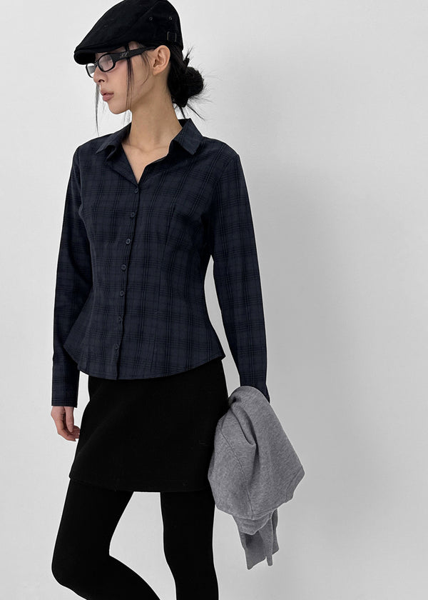 Norby Check Slim Shirt