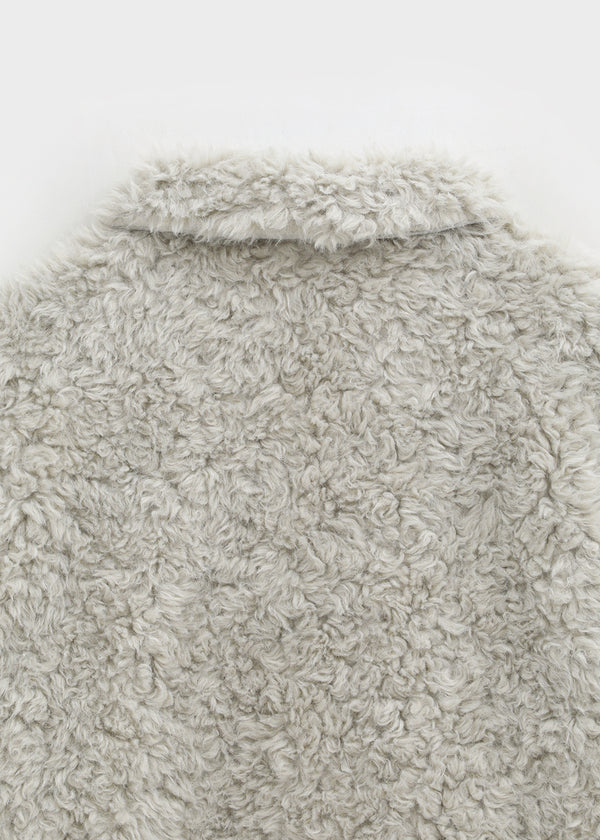 Royche Collar Fur Jacket
