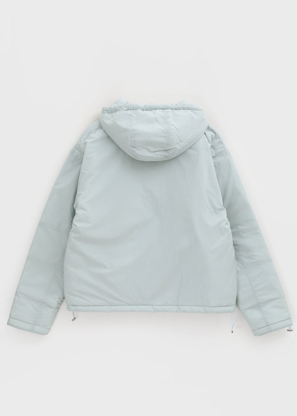 (UNISEX) Carlito Hooded Crop Wellon Padding (4 Oz)