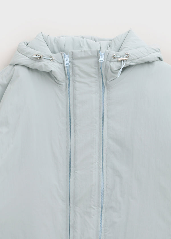 (UNISEX) Carlito Hooded Crop Wellon Padding (4 Oz)