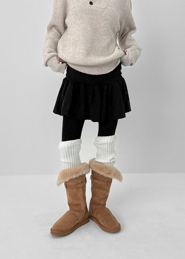 Pomkin Shirring Frill Banding Miniskirt