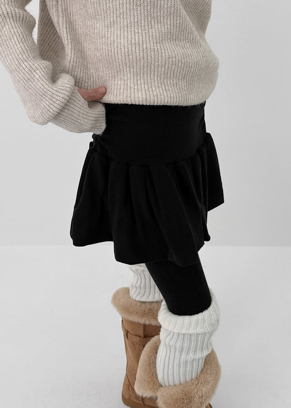 Pomkin Shirring Frill Banding Miniskirt