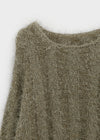 Caroen Boat Neck Boucle Knit