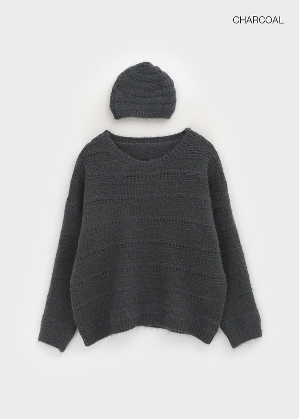 Cowner Set - Knit, Beanie