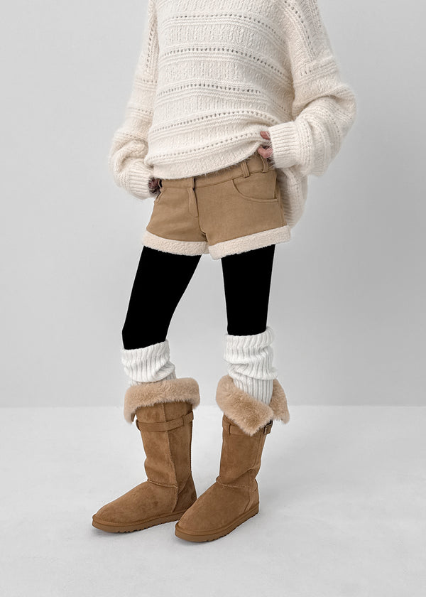 Popping Low-waist Shorts