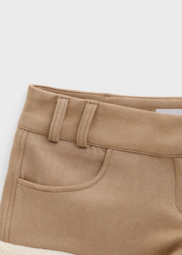 Popping Low-waist Shorts