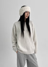 (UNISEX) Mohavi Round Wool Knit