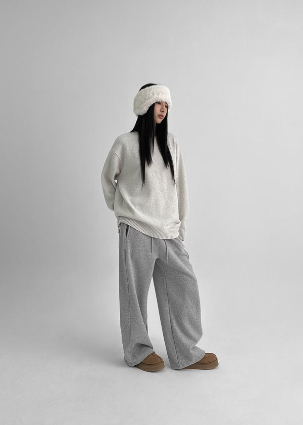 (UNISEX) Mohavi Round Wool Knit