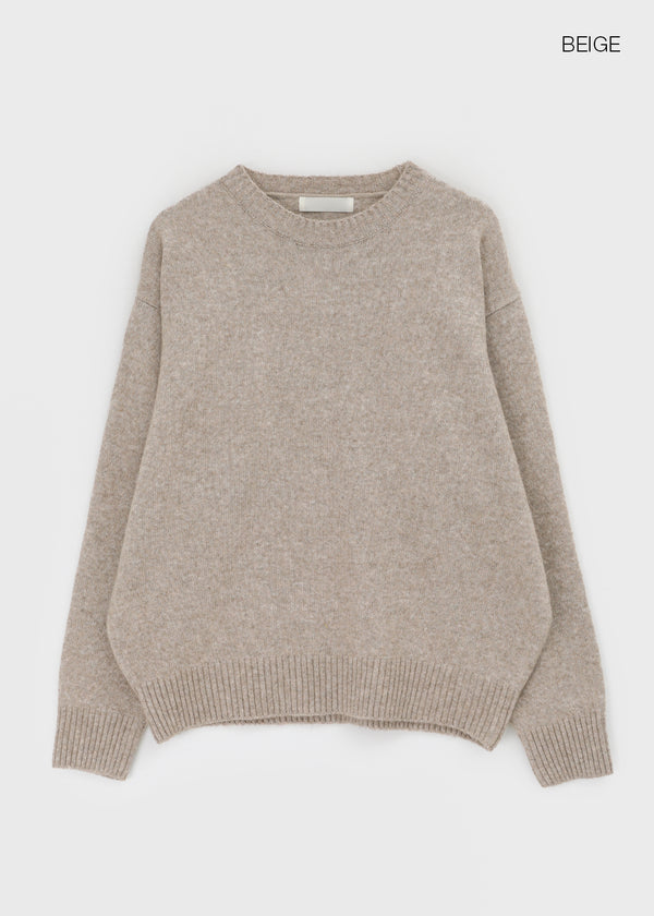 (UNISEX) Mohavi Round Wool Knit